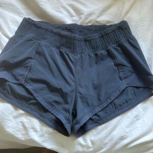 Blue lululemon shorts